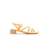 Sandali infradito arancioni in pelle vegana con tacco 3.5 cm Call It Spring Carmin, Donna, SKU w021000218, Immagine 0